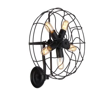 AZzardo FAN WALL AZ1349 Konsollampa 5x60W/E27 IP20