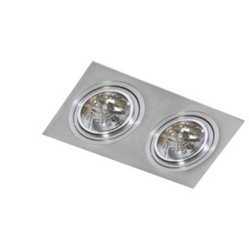 AZzardo SIRO AZ0770 Inbyggd downlight 2x50W/GU10 ES111