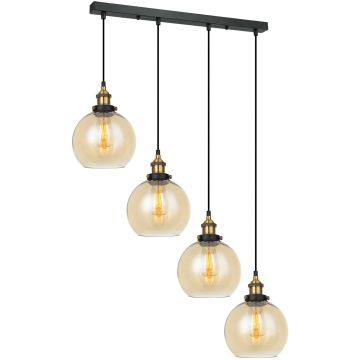 Italux CARDENA MDM-4330-4-GD+AMB Hängande lampa 4x40W/E27 IP20