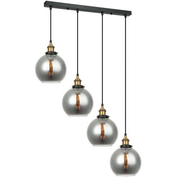 Italux CARDENA MDM-4330-4-GD+SG Hängande lampa 4x40W/E27 IP20