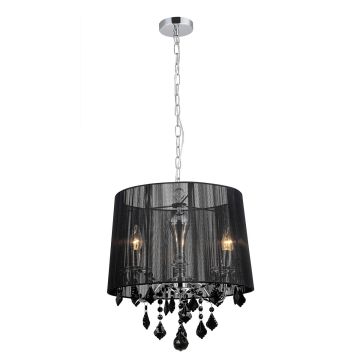 Italux CORNELIA MDM-2572/3 BK Hängande lampa 3x40W/E14