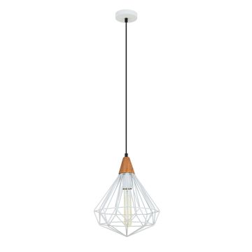Italux MAELLE MDM-2591/1S WH Hängande lampa 1x60W/E27 IP20
