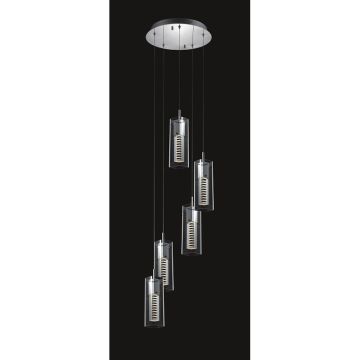 Italux VERIZON MD109003-5B Hängande lampa 5x35W/GU4/MR11