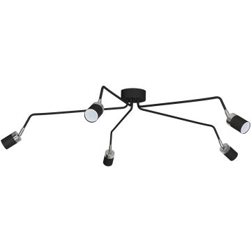 Milagro JOKER BLACK MLP1341 Taklampa 5x8W/GU10 IP20