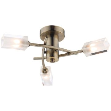 Dar Lighting MORGAN MOR0375 Taklampa 3x25W/G9