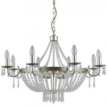 Italux CORTINA PND-30138-8+4 Ljuskrona 12x40W/E14 IP20