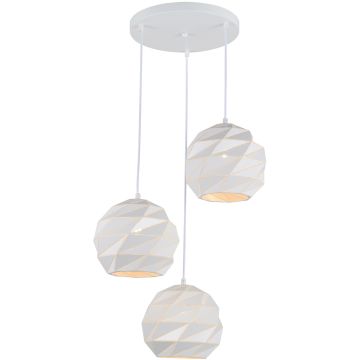 Italux PALERMO PND-2424-3S-WH Hängande lampa 3x40W/E27 IP20