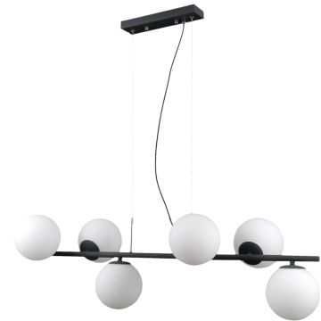 Italux RADDI PND-5510-6-BK Hängande lampa 6x5W/G9 IP20