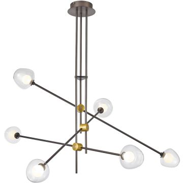 Italux ROMILY PND-201883-6 Ljuskrona 6x4W/LED 3000K 1800LM IP20