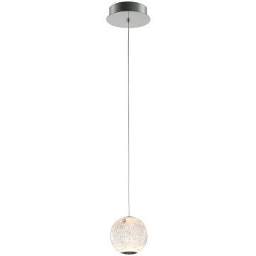 Italux ROSARIO PND-12220121-1A-CR Hängande lampa 1x4,2W/LED 3200K 280LM IP20