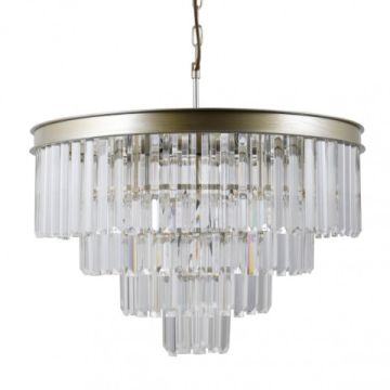 Italux VERDES PND-44372-8-CHMP-GLD Hängande lampa 8x40W/E14 IP20