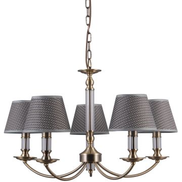 Italux ZANOBI PND-43272-5 Ljuskrona 5x40W/E14 IP20
