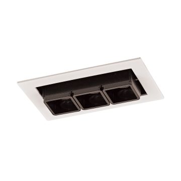 Italux HARPER SL74113/6W S-WH Inbyggd downlight 3x6W/LED 350LM IP20