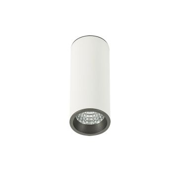 Italux MOLDES SLC7391/7W 3000K WH+GR Ytmonterad downlight 1x7W/LED 450LM IP20