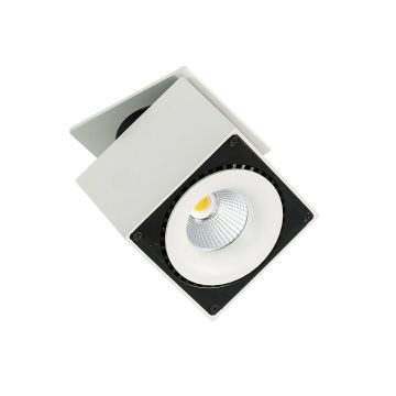 Italux SEVILLA SL7562/28W 3000K WH+BL Inbyggd downlight 1x28W/LED 2350LM IP20