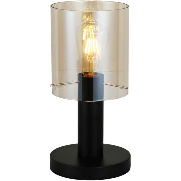 Italux SARDO TB-5581-1-BK+AMB Bordslampa 1x40W/E27 IP20