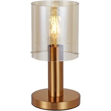 Italux SARDO TB-5581-1-BRO+AMB Bordslampa 1x40W/E27 IP20