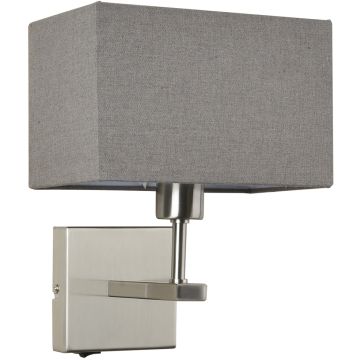 Italux NORTE WL-1122-1-A-SN-RC-GR Konsollampa 1x60W/E27 IP20