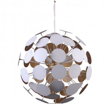 Italux MAILONE AD20180/6B WH+GD Hängande lampa 6x40W/E14