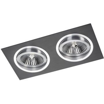 Lumifall ALCAZAR LMF.AZ142BC Inbyggd downlight 2x50W/G53/AR111
