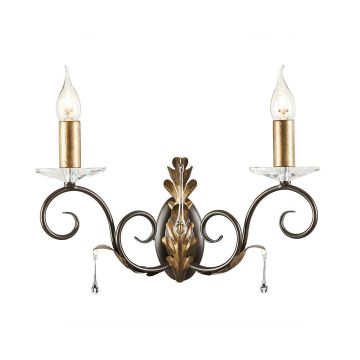 Elstead Lighting AMARILLI AML2-BRONZE Konsollampa 2x60W/E14