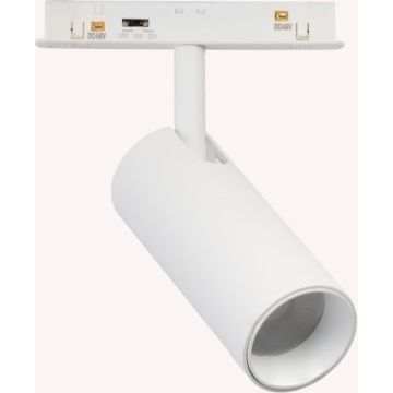 Azzardo ALFA NIKO Magnetic AZ6512 Skenstrålkastare 1x12W/LED 2900 / 4000 / 6600k 956 / 1232lm IP20