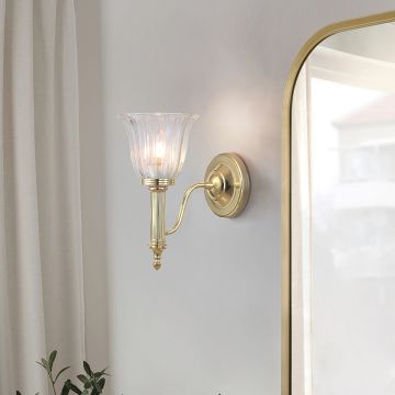 Elstead Lighting CARROLL BATH-CARROLL1-PB Konsollampa 1x40W/G9 IP44
