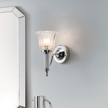 Elstead Lighting CARROLL BATH-CARROLL1-PC Konsollampa 1x40W/G9 IP44