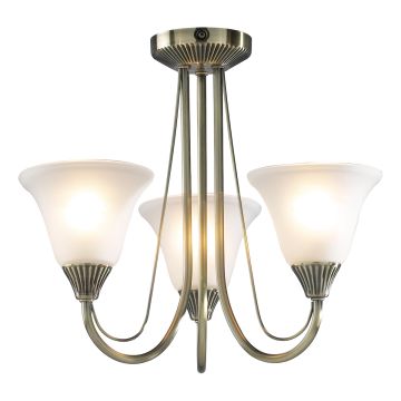 Dar Lighting BOSTON BOS03 Ljuskrona 3x60W/E14 IP20