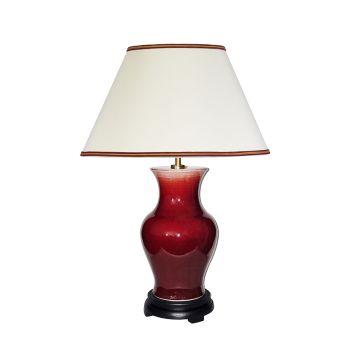 Elstead Lighting Oxblood DL-MAJIN-SMALL-TL-OXB Bordslampa 1x60 W/E27