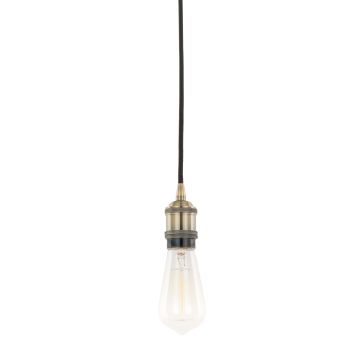 Italux CLASSO DS-M-034 ANTIQUE BRASS Hängande lampa 1x60W/E27 IP20