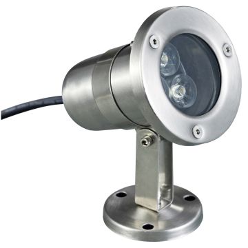 Novolux SEDNA 642A-L0203D-30 Trädgårdsstrålkastare 1x3W/LED 250LM IP68