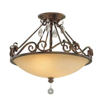 Feiss Chateau FE-CHATEAU-SF Taklampa 2x60W/E27