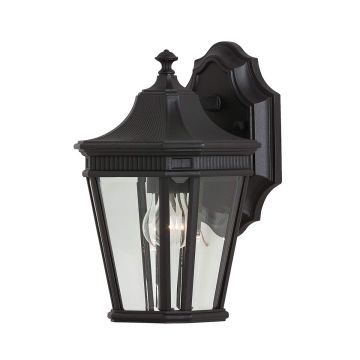 Feiss COTSWOLD LANE FE-COTSLN2-S-BK Konsollampa 1x60W/E27 IP44