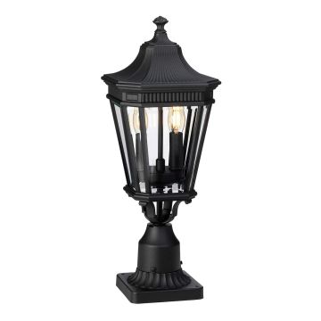 Feiss COTSWOLD LANE FE-COTSLN3-M-BK Stående lampa 2x60W/E14 IP44