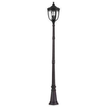 Feiss ENGLISH BRIDLE FE-EB5-L-BLK Lykta 3x60W/E14 IP44