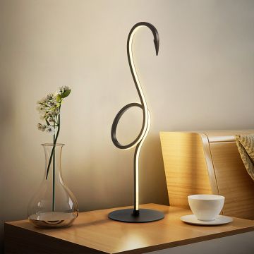 Elstead Lighting Flamingo FLAMINGO-TL-BLK Bordslampa 1x6 W /LED 3000 K 420 lm