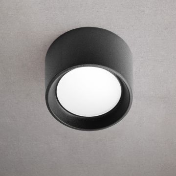 Fumagalli Livia FMG-LIVIA160-BLK Ytmonterad downlight 1x10W/GX53 6500K-4000K-2700K 1290lm IP55