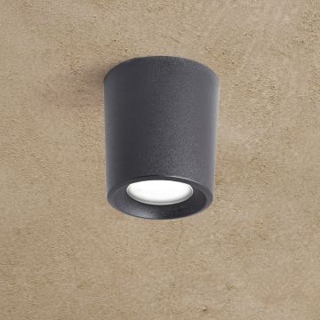 Fumagalli Livia FMG-LIVIA90-BLK Ytmonterad downlight 1x6W/G9 4000K-2700K 366lm IP55