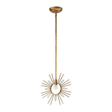 Gilded Nola Sun King GN-SUN-KING-P-G Hängande lampa 1x60 W/E27