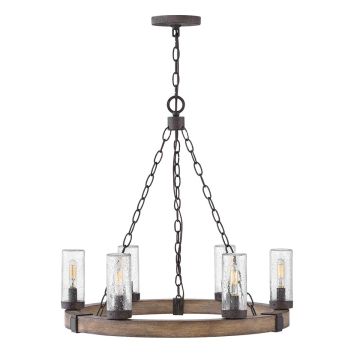 Hinkley Lighting Sawyer HK-SAWYER6-SQ Hängande lampa 6x40W/E14 IP44