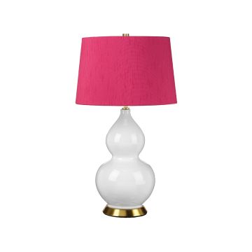 Elstead Lighting Isla ISLA-AB-TL-CRANBERRY Bordslampa 1x60 W/E27
