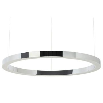 King Home RING JD8169-100.SILVER Hängande lampa 1x75W/LED 3000K 6000LM IP20