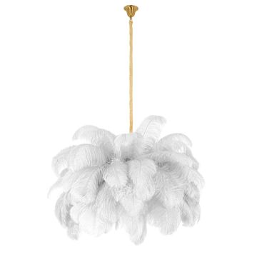 King Home TIFFANY JD0019.WHITE Hängande lampa 18x40W/G9 IP20