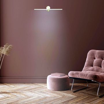 Light Prestige Modern Slim LP-777/1W M GD Vägglampa 1x6W/LED 3000K 800 lm IP44
