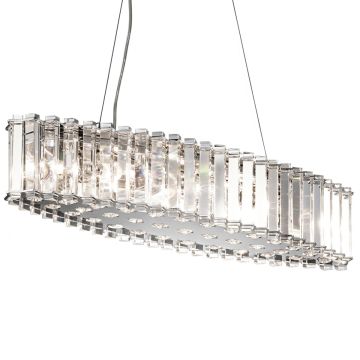 Kichler CRYSTAL SKYE KL-CRYSTAL-SKYE-ISLE Hängande lampa 8x3,5W/G9 320LM IP44