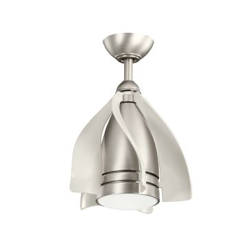 Kichler Terna KLF-TERNA-15-BN Fläkt 1x10W/LED 3000K 1116 lm IP20