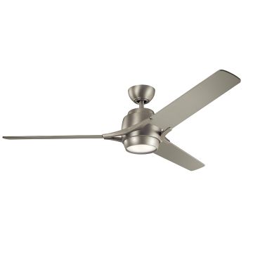 Kichler Zeus KLF-ZEUS-60-BN Fläkt 1x10W/LED 3000K 1116 lm IP20