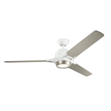 Kichler Zeus KLF-ZEUS-60-WHT Fläkt 1x10W/LED 3000K 1116 lm IP20