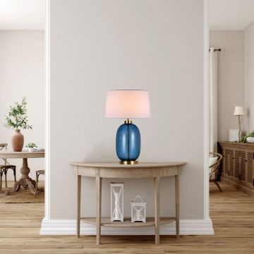 Light Prestige Amur LP-919/1T blue Bordslampa 1x60W/E27 IP20